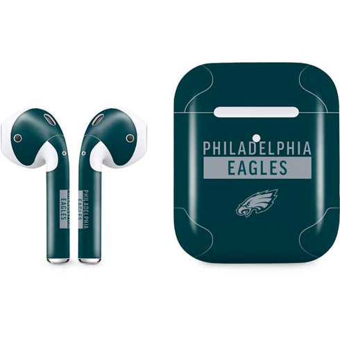 NFL Philadelphia Eagles Green Performance Series Apple AirPods 2 Skin