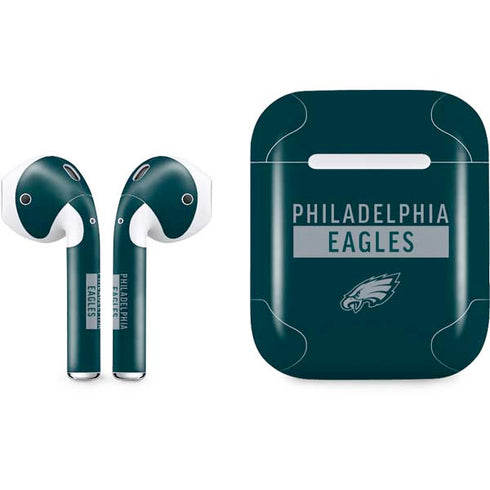 NFL Philadelphia Eagles Green Performance Series Apple AirPods Skin