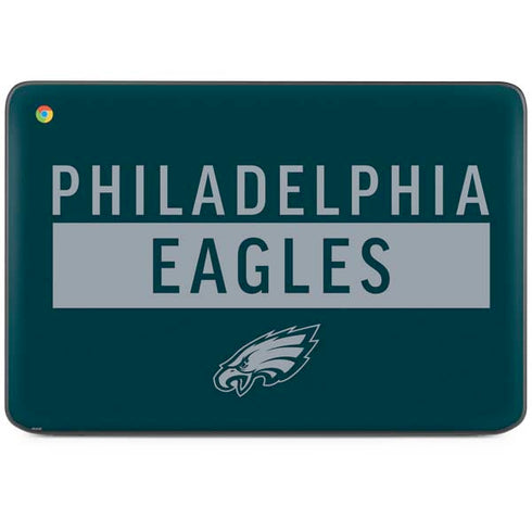 NFL Philadelphia Eagles Green Performance Series HP Chromebook Skin