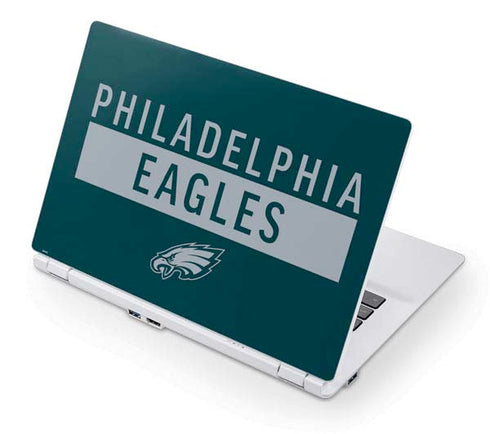 NFL Philadelphia Eagles Green Performance Series Acer Chromebook Skin