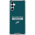 NFL Philadelphia Eagles Green Performance Series Galaxy A14 5G Clear Case