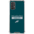 NFL Philadelphia Eagles Green Performance Series Galaxy A32 5G Clear Case
