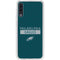 NFL Philadelphia Eagles Green Performance Series Galaxy A50 Clear Case