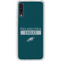 NFL Philadelphia Eagles Green Performance Series Galaxy A50 Clear Case