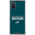 NFL Philadelphia Eagles Green Performance Series Galaxy A51 5G Clear Case