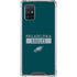NFL Philadelphia Eagles Green Performance Series Galaxy A71 5G Clear Case
