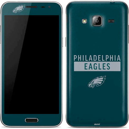 NFL Philadelphia Eagles Green Performance Series Galaxy J3 Skin