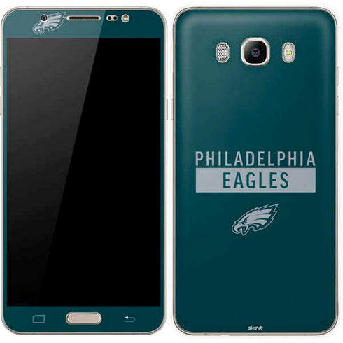 NFL Philadelphia Eagles Green Performance Series Galaxy J7 Skin