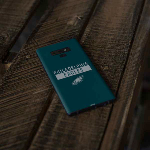 NFL Philadelphia Eagles Green Performance Series Galaxy Note 9 Skin