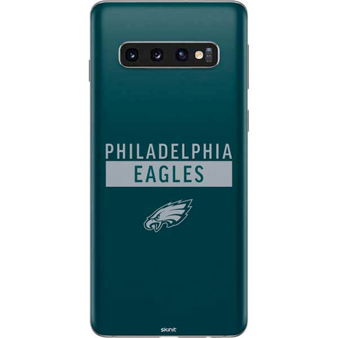 NFL Philadelphia Eagles Green Performance Series Galaxy S10 Skin