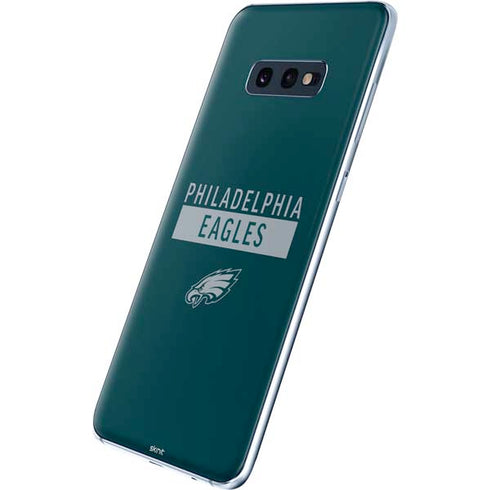NFL Philadelphia Eagles Green Performance Series Galaxy S10e Skin