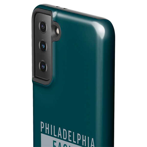 NFL Philadelphia Eagles Green Performance Series Galaxy S21 FE Pro Case