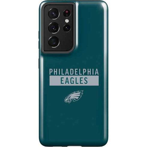 NFL Philadelphia Eagles Green Performance Series Galaxy S21 Ultra 5G Pro Case