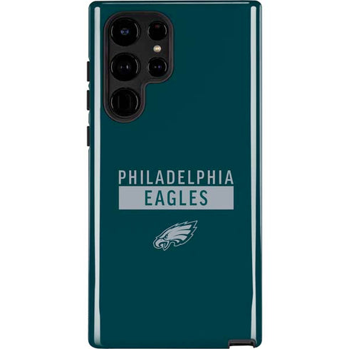 NFL Philadelphia Eagles Green Performance Series Galaxy S22 Ultra Pro Case