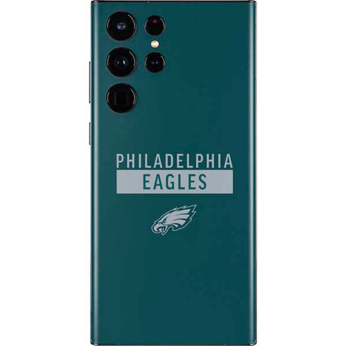 NFL Philadelphia Eagles Green Performance Series Galaxy S22 Ultra Skin