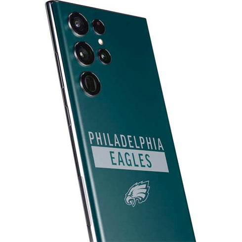 NFL Philadelphia Eagles Green Performance Series Galaxy S22 Ultra Skin