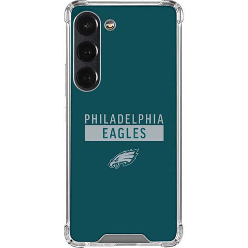 NFL Philadelphia Eagles Green Performance Series Galaxy S23 Clear Case