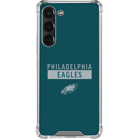 NFL Philadelphia Eagles Green Performance Series Galaxy S23 Plus Clear Case