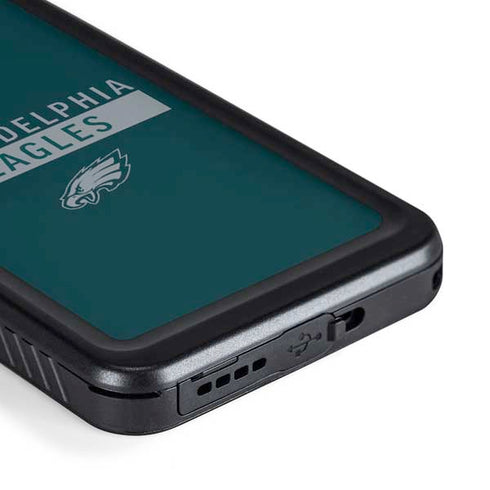 NFL Philadelphia Eagles Green Performance Series Galaxy S23 Plus Waterproof Case
