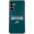 NFL Philadelphia Eagles Green Performance Series Galaxy S24 Plus Clear Case