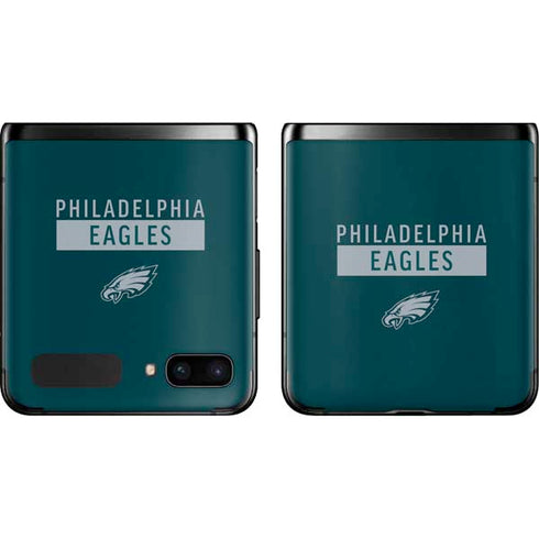 NFL Philadelphia Eagles Green Performance Series Galaxy Z Flip Skin