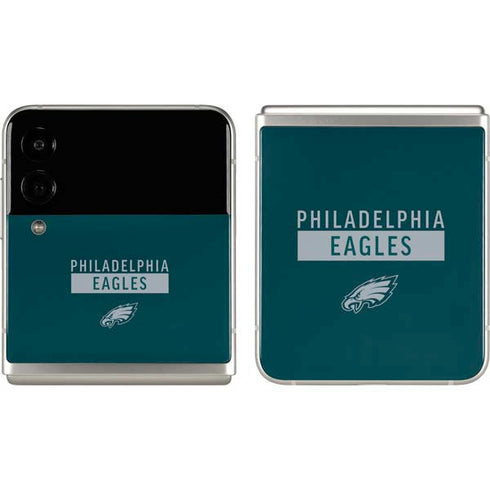 NFL Philadelphia Eagles Green Performance Series Galaxy Z Flip3 5G Skin