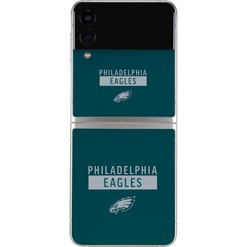 NFL Philadelphia Eagles Green Performance Series Galaxy Z Flip3 5G Skin
