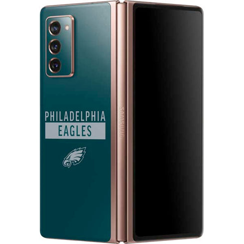 NFL Philadelphia Eagles Green Performance Series Galaxy Z Fold2 5G Skin