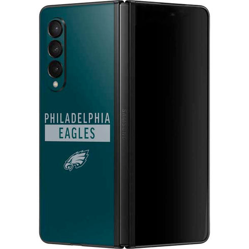 NFL Philadelphia Eagles Green Performance Series Galaxy Z Fold3 5G Skin