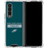 NFL Philadelphia Eagles Green Performance Series Galaxy Z Fold4 5G Clear Case
