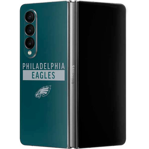 NFL Philadelphia Eagles Green Performance Series Galaxy Z Fold4 5G Skin