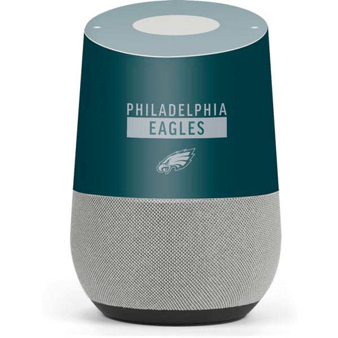 NFL Philadelphia Eagles Green Performance Series Google Home Skin