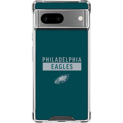 NFL Philadelphia Eagles Green Performance Series Google Pixel 8 Clear Case