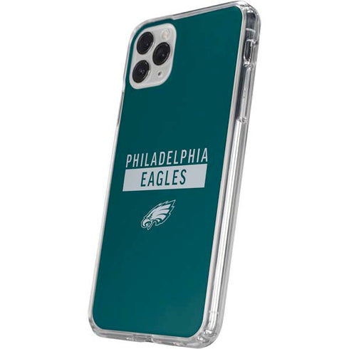 NFL Philadelphia Eagles Green Performance Series iPhone 11 Pro Clear Case