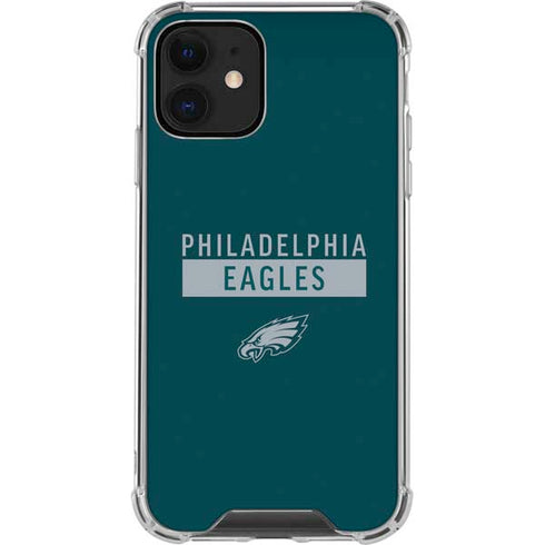 NFL Philadelphia Eagles Green Performance Series iPhone 12 Clear Case