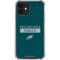NFL Philadelphia Eagles Green Performance Series iPhone 12 Clear Case