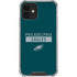 NFL Philadelphia Eagles Green Performance Series iPhone 12 Clear Case