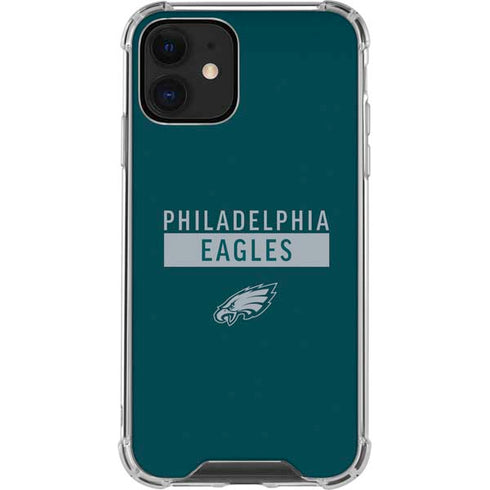 NFL Philadelphia Eagles Green Performance Series iPhone 12 Mini Clear Case