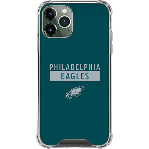 NFL Philadelphia Eagles Green Performance Series iPhone 12 Pro Clear Case