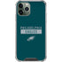 NFL Philadelphia Eagles Green Performance Series iPhone 12 Pro Clear Case