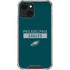 NFL Philadelphia Eagles Green Performance Series iPhone 13 Clear Case