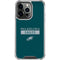 NFL Philadelphia Eagles Green Performance Series iPhone 13 Pro Clear Case