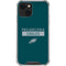NFL Philadelphia Eagles Green Performance Series iPhone 14 Clear Case