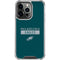 NFL Philadelphia Eagles Green Performance Series iPhone 15 Pro Clear Case