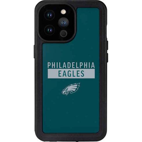 NFL Philadelphia Eagles Green Performance Series iPhone 14 Pro Max Waterproof Case