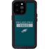 NFL Philadelphia Eagles Green Performance Series iPhone 14 Pro Max Waterproof Case