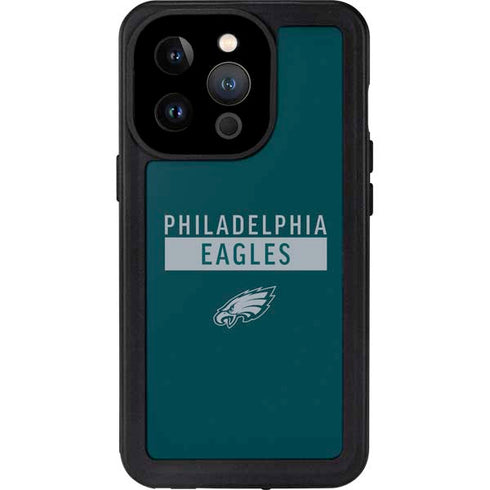 NFL Philadelphia Eagles Green Performance Series iPhone 14 Pro Waterproof Case