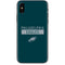 NFL Philadelphia Eagles Green Performance Series iPhone XS Skin
