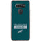NFL Philadelphia Eagles Green Performance Series LG K51/Q51 Clear Case