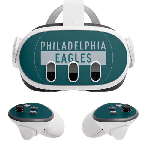 NFL Philadelphia Eagles Green Performance Series Meta Quest 3 Skin